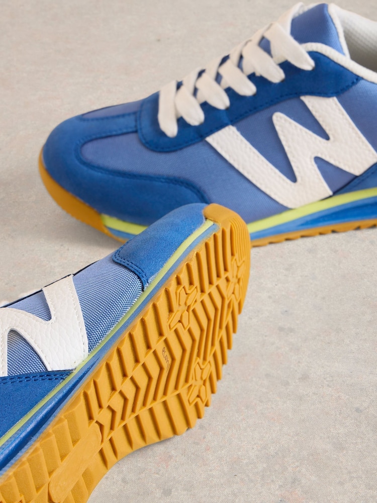 White Stuff Blue Lucy Trainers - Image 5 of 5