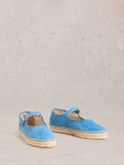 White Stuff Blue Mary Jane Espadrilles - Image 2 of 4