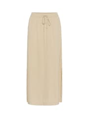Kaffe Grey Elegant Maxi Length Skirt - Image 1 of 2