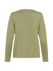 Kaffe Green Fenia Astrid Open Cardigan - Image 6 of 6