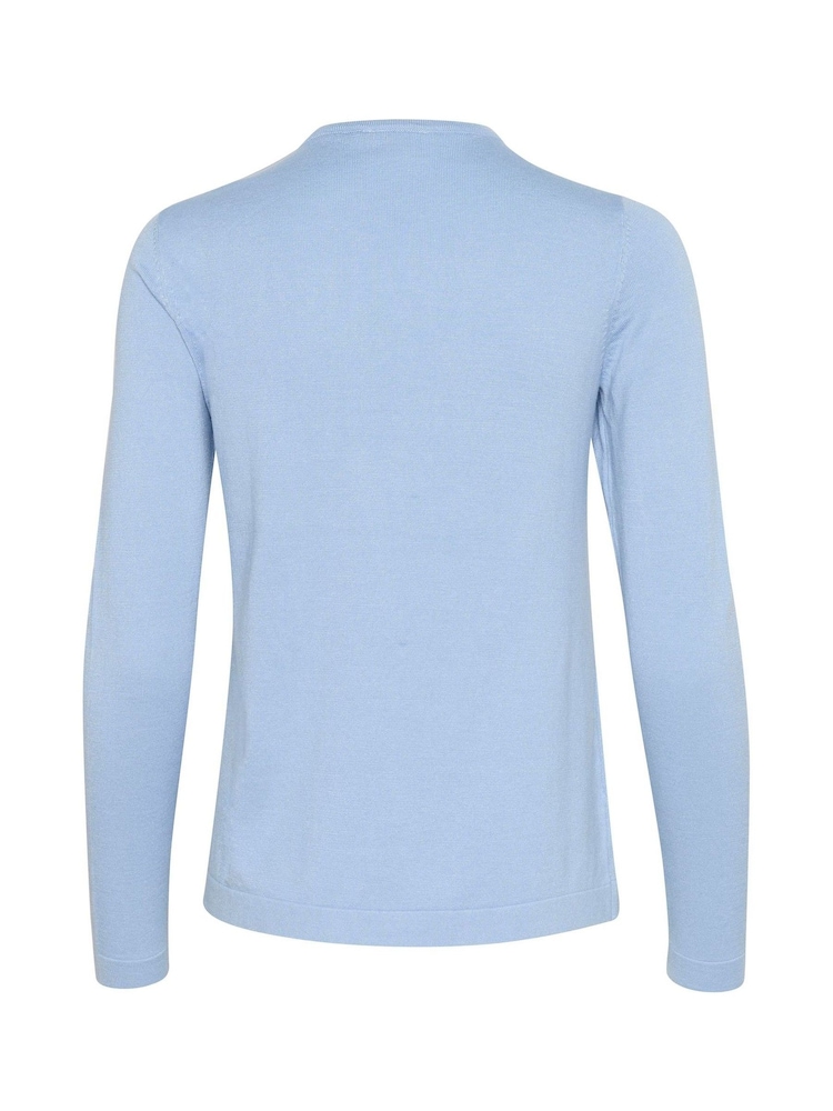 Kaffe Blue Fenia Astrid Open Cardigan - Image 6 of 6