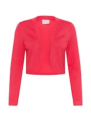 Kaffe Red Astrid Long Sleeve Bolero - Image 5 of 6