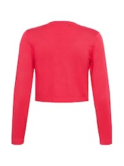 Kaffe Red Astrid Long Sleeve Bolero - Image 6 of 6