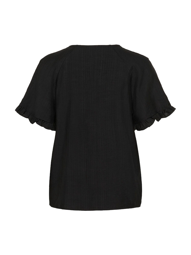 Kamariana Ruffle Detail Blouse - Image 5 of 5 Kamariana Ruffle Detail Blouse - Image 5 of 5