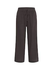 Kaffe Grey KAmilia Relaxed Cropped Trousers - Image 1 of 2