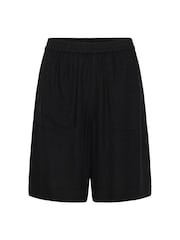 Kaffe Stylish and versatile KAmilia Black Shorts - Image 1 of 2
