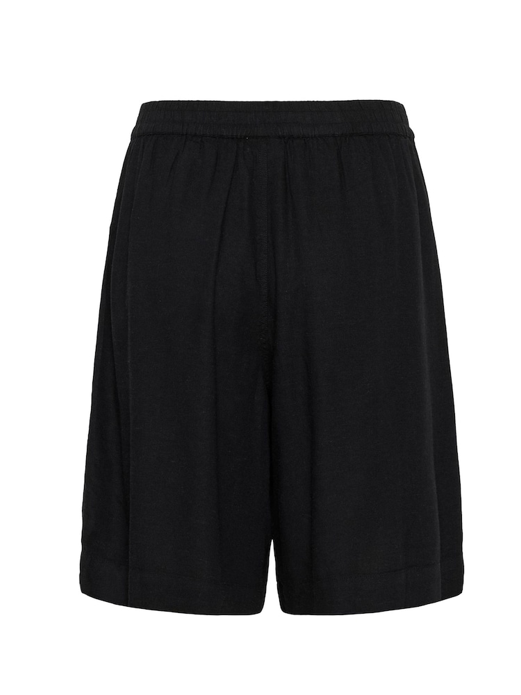 Kaffe Stylish and versatile KAmilia Black Shorts - Image 2 of 2 Kaffe Stylish and versatile KAmilia Black Shorts - Image 2 of 2