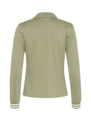 Kaffe Green Kinnie Rib Knit Cuffs Blazer - Image 6 of 6