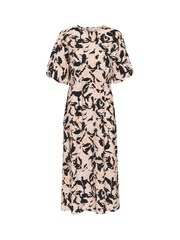 Kaffe Stylish Midi Black Dress - Image 4 of 5