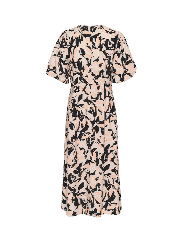 Kaffe Stylish Midi Black Dress - Image 5 of 5