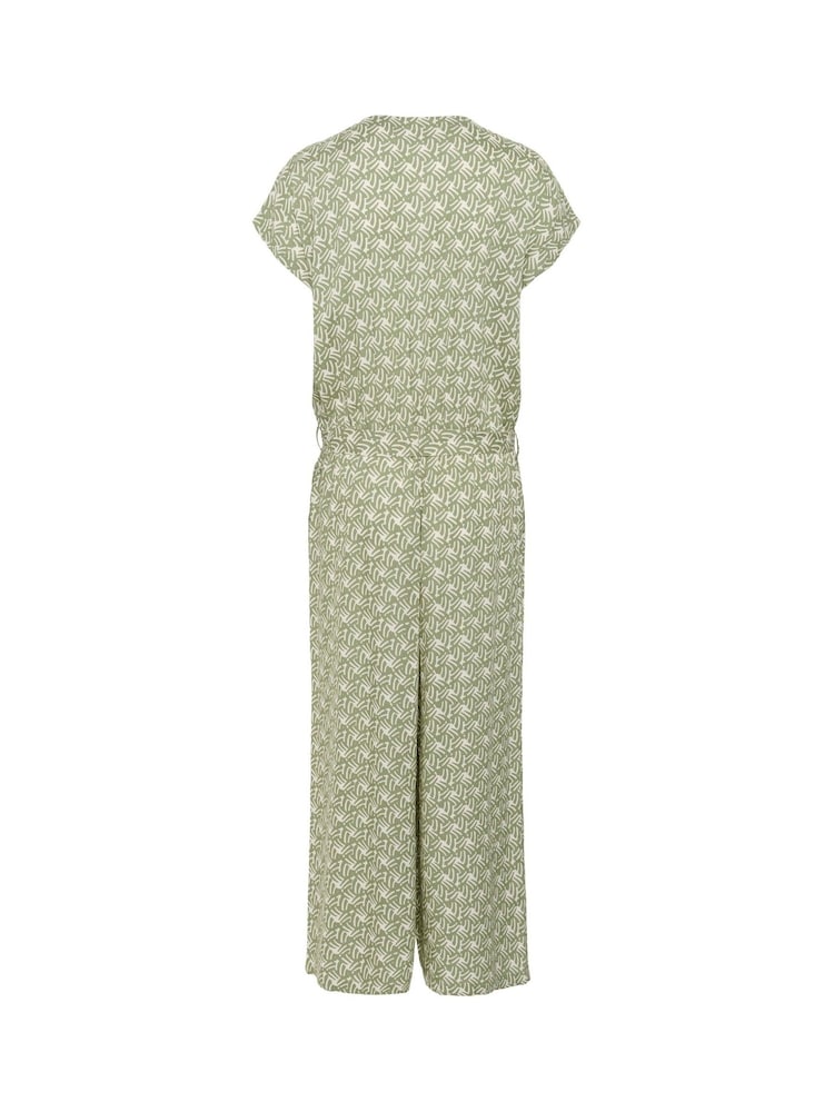 Kaffe Green KAmira Plain Weave Jumpsuit - Image 5 of 5