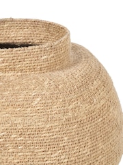 Pacific Lifestyle Natural Seagrass Urn Shaped Basket - Image 5 of 5