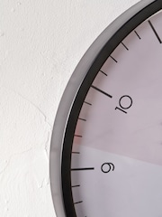 Pacific Lifestyle Black Metal Printed Face Wall Clock - Image 2 of 6