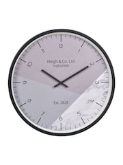 Pacific Lifestyle Black Metal Printed Face Wall Clock - Image 5 of 6