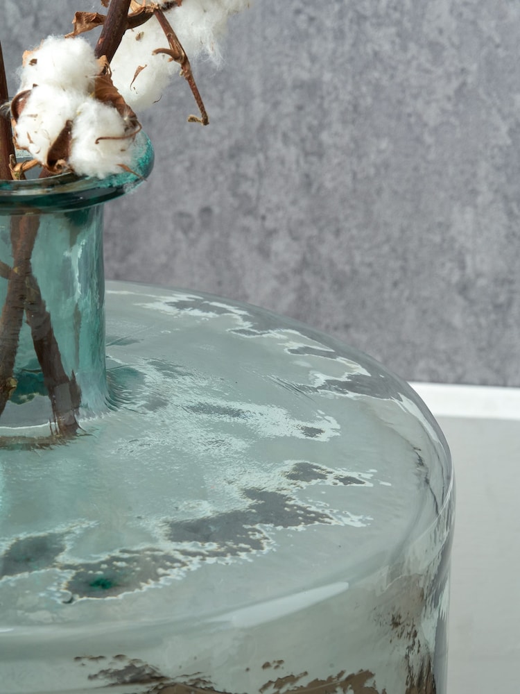 Pacific Lifestyle Clear Glass Bottle Vase - Image 2 of 6