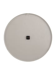 Pacific Lifestyle Grey Metal Retro Wall Clock - Image 6 of 6