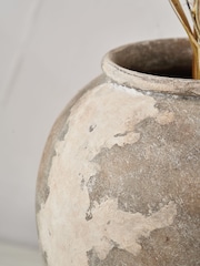 Pacific Lifestyle Beige Stoneware Urn Vase - Image 4 of 5