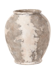 Pacific Lifestyle Beige Stoneware Urn Vase - Image 5 of 5