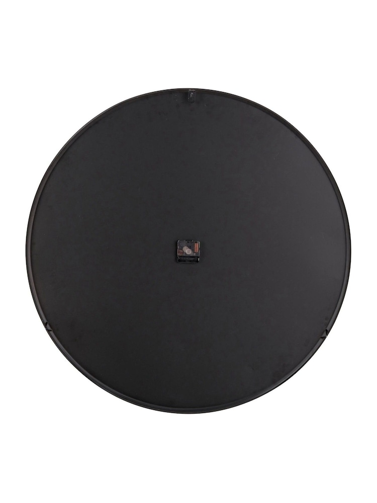Pacific Lifestyle Black Metal Retro Wall Clock - Image 6 of 6