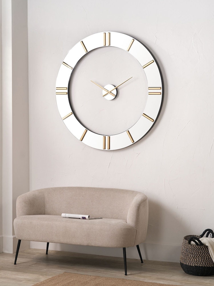 Pacific Lifestyle Gold 2 Piece Open Wall Clocks - Image 1 of 5