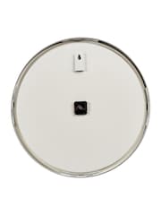 Pacific Lifestyle Silver Metal Printed Face Wall Clock - Image 6 of 6