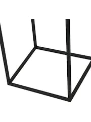 Pacific Lifestyle 2 Pack Black Metal Planters - Image 3 of 5