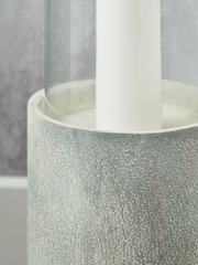 Pacific Lifestyle Grey Metal and Clear Glass Large - Image 2 of 5