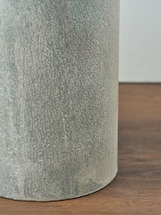 Pacific Lifestyle Grey Metal and Clear Glass Large - Image 4 of 5