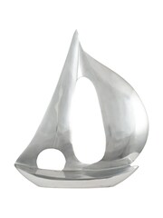 Pacific Lifestyle Silver Sailing Boat Ornament - Image 3 of 4