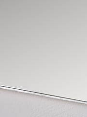 Pacific Lifestyle Silver Metal Slim Frame Tall Arch Wall Mirror - Image 2 of 6