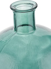 Pacific Lifestyle Sea Green Round Glass Vase - Image 5 of 6