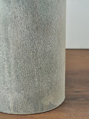 Pacific Lifestyle Grey Metal and Clear Glass Small - Image 4 of 5