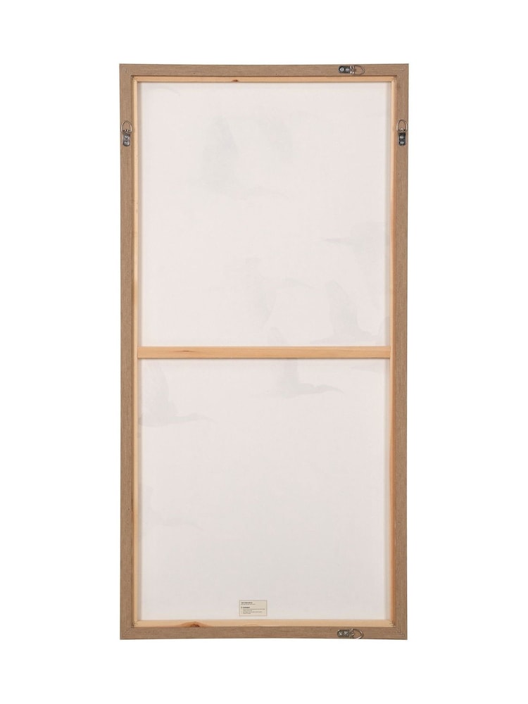 Pacific Lifestyle 3 Pack White Birds Canvases Wall Art With Natural Frames - Image 7 of 7