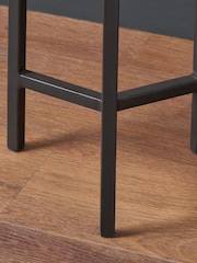 Pacific Lifestyle Black Metal Floor Large Planter - Image 3 of 5