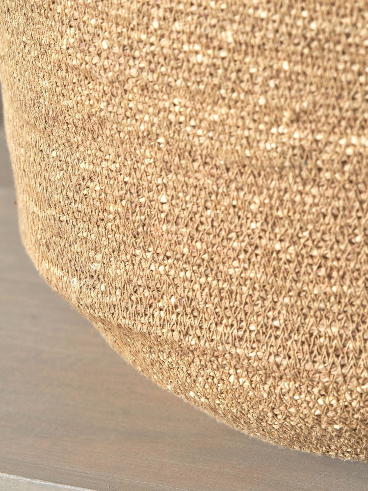 Pacific Lifestyle Natural Seagrass Round Basket - Image 2 of 8