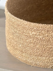 Pacific Lifestyle Natural Seagrass Round Basket - Image 3 of 8