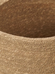 Pacific Lifestyle Natural Seagrass Round Basket - Image 7 of 8