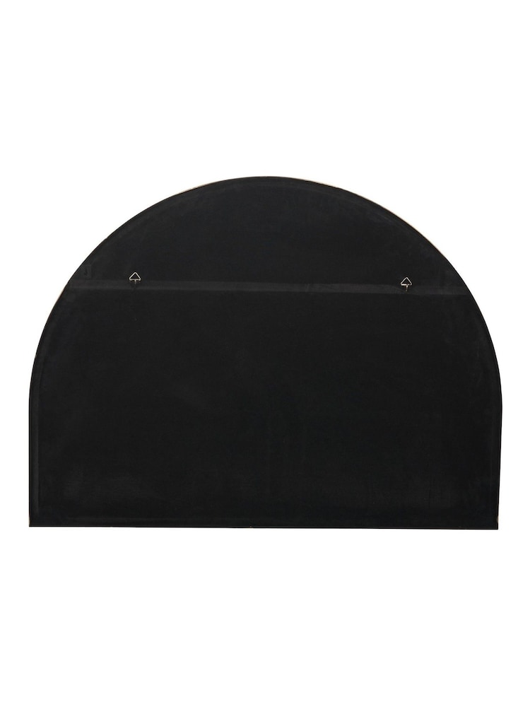 Pacific Lifestyle Black Metal Slim Frame Wide Arch Wall Mirror - Image 6 of 6