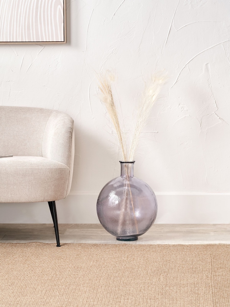 Pacific Lifestyle Lilac Round Glass Vase - Image 1 of 6