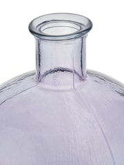 Pacific Lifestyle Lilac Round Glass Vase - Image 5 of 6