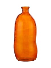 Pacific Lifestyle Orange Irregular Shaped Glass Tall Vase - Image 5 of 6
