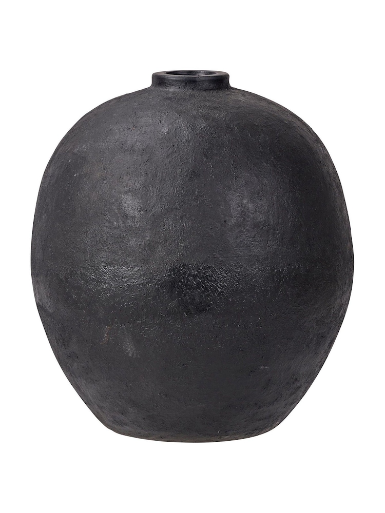 Pacific Lifestyle Black Fibrestone Decorative Vase - Image 5 of 5