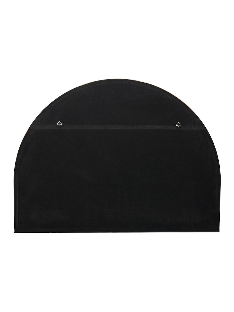 Pacific Lifestyle Gold Metal Slim Frame Wide Arch Wall Mirror - Image 6 of 6
