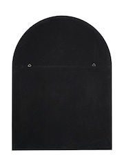 Pacific Lifestyle Black Metal Slim Frame Tall Arch Wall Mirror - Image 6 of 6