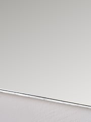 Pacific Lifestyle Silver Metal Slim Frame Wide Arch Wall Mirror - Image 2 of 6