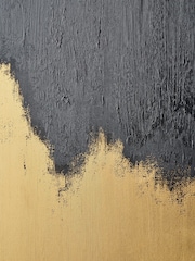 Pacific Lifestyle Black Abstract Frameless Canvas - Image 2 of 6