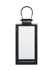 Pacific Lifestyle Black Glass Rectangular Medium Lantern - Image 4 of 4