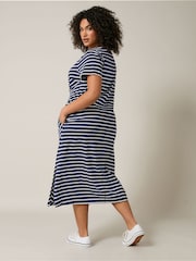 Evans Jersey Slub 100% Cotton Dress - Image 3 of 5