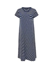 Evans Jersey Slub 100% Cotton Dress - Image 5 of 5
