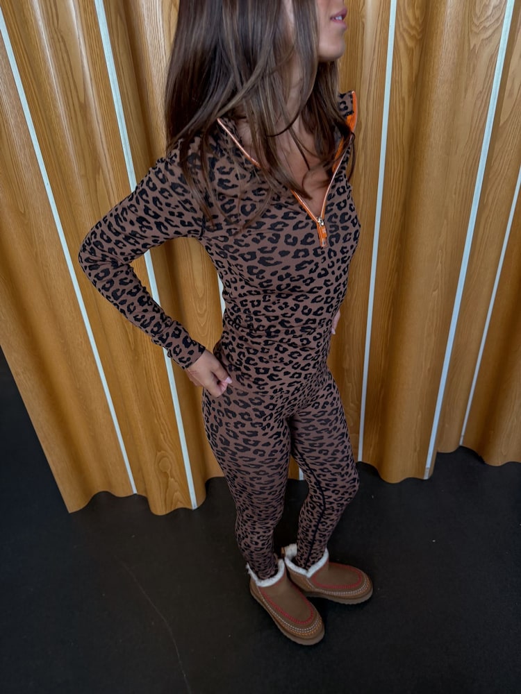 Never Fully Dressed Leopard Thermal Top - Image 3 of 3